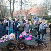 Grünes Klassenzimmer an der Außenstelle